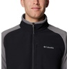 image:imageColumbia Mens Sage Peak Full Zip FleeceCity GreyBlack
