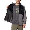 image:imageColumbia Mens Sage Peak Full Zip FleeceCity GreyBlack