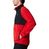 image:imageColumbia Mens Sage Peak Full Zip FleeceSail RedBlack