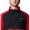 image:imageColumbia Mens Sage Peak Full Zip FleeceSail RedBlack