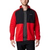 image:imageColumbia Mens Sage Peak Full Zip FleeceSail RedBlack