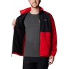 image:imageColumbia Mens Sage Peak Full Zip FleeceSail RedBlack