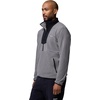 image:imageColumbia Mens Sequoia Grove Half Zip Fleece Jacket City Grey HeatherBlack Large
