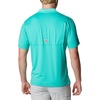 image:imageColumbia Mens Skiff Cast PoloElectric Turquoise