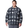 image:imageColumbia Mens Steens Mountain Printed Shirt Jacket IiChalk Omblur