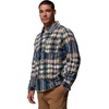 image:imageColumbia Mens Steens Mountain Printed Shirt Jacket IiCollegiate Navy Herringplaid