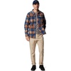 image:imageColumbia Mens Steens Mountain Printed Shirt Jacket IiCollegiate Navy Omblur