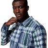 image:imageColumbia Mens Steens Mountain Printed Shirt Jacket IiCrushed Blue Herringplaid