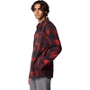image:imageColumbia Mens Steens Mountain Printed Shirt Jacket IiSail Red Omblur