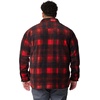 image:imageColumbia Mens Steens Mountain Printed Shirt Jacket IiSail Red Omblur