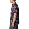 image:imageColumbia Mens Super Slack Tide Camp Shirt Short SleeveBlack Kona Kraze Print