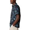 image:imageColumbia Mens Super Slack Tide Camp Shirt Short SleeveBlack Sails Away Print