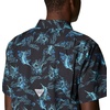 image:imageColumbia Mens Super Slack Tide Camp Shirt Short SleeveBlack Sails Away Print