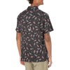 image:imageColumbia Mens Super Slack Tide Camp Shirt Short SleeveBlack Tribal Fish Print