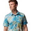 image:imageColumbia Mens Super Slack Tide Camp Shirt Short SleeveBlue Echo Hooked Up