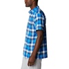 image:imageColumbia Mens Super Slack Tide Camp Shirt Short SleeveBlue Macaw Multi Gingham