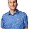 image:imageColumbia Mens Super Slack Tide Camp Shirt Short SleeveBluebell Deepdivers