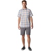 image:imageColumbia Mens Super Slack Tide Camp Shirt Short SleeveBluebell Ombre Check