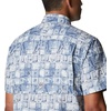 image:imageColumbia Mens Super Slack Tide Camp Shirt Short SleeveBluestone Trout Batik