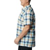 image:imageColumbia Mens Super Slack Tide Camp Shirt Short SleeveBright Nectar Multi Gingham