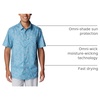 image:imageColumbia Mens Super Slack Tide Camp Shirt Short SleeveCanyon Blue Keye Takeaway