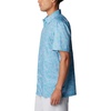 image:imageColumbia Mens Super Slack Tide Camp Shirt Short SleeveCanyon Blue Keye Takeaway