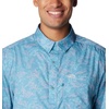 image:imageColumbia Mens Super Slack Tide Camp Shirt Short SleeveCanyon Blue Keye Takeaway