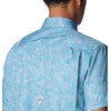 image:imageColumbia Mens Super Slack Tide Camp Shirt Short SleeveCanyon Blue Keye Takeaway