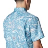 image:imageColumbia Mens Super Slack Tide Camp Shirt Short SleeveCanyon Blue Kona Kraze