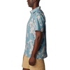 image:imageColumbia Mens Super Slack Tide Camp Shirt Short SleeveCanyon Blue Palmeria