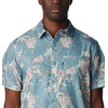 image:imageColumbia Mens Super Slack Tide Camp Shirt Short SleeveCanyon Blue Palmeria