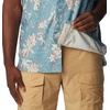 image:imageColumbia Mens Super Slack Tide Camp Shirt Short SleeveCanyon Blue Palmeria
