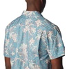 image:imageColumbia Mens Super Slack Tide Camp Shirt Short SleeveCanyon Blue Palmeria
