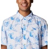 image:imageColumbia Mens Super Slack Tide Camp Shirt Short SleeveCarbon Fish Finder Print