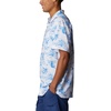 image:imageColumbia Mens Super Slack Tide Camp Shirt Short SleeveCarbon Fishfinder Print