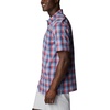 image:imageColumbia Mens Super Slack Tide Camp Shirt Short SleeveCarbon Mid Gingham