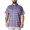 image:imageColumbia Mens Super Slack Tide Camp Shirt Short SleeveCarbon Mid Gingham