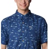 image:imageColumbia Mens Super Slack Tide Camp Shirt Short SleeveCarbon Tailfins Print