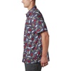 image:imageColumbia Mens Super Slack Tide Camp Shirt Short SleeveCarbon Tribal Fish Print
