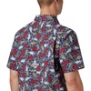image:imageColumbia Mens Super Slack Tide Camp Shirt Short SleeveCarbon Tribal Fish Print