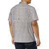 image:imageColumbia Mens Super Slack Tide Camp Shirt Short SleeveCity Grey Palaka Plaid