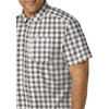 image:imageColumbia Mens Super Slack Tide Camp Shirt Short SleeveCity Grey Palaka Plaid