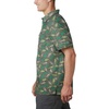 image:imageColumbia Mens Super Slack Tide Camp Shirt Short SleeveCity Grey Tribal Fish Print