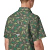 image:imageColumbia Mens Super Slack Tide Camp Shirt Short SleeveCity Grey Tribal Fish Print