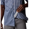 image:imageColumbia Mens Super Slack Tide Camp Shirt Short SleeveCollegiate Navy Palaka Grid
