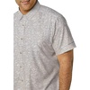 image:imageColumbia Mens Super Slack Tide Camp Shirt Short SleeveCool Grey Gamefish Print