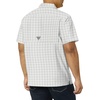 image:imageColumbia Mens Super Slack Tide Camp Shirt Short SleeveCool Grey Palaka Plaid