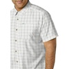 image:imageColumbia Mens Super Slack Tide Camp Shirt Short SleeveCool Grey Palaka Plaid
