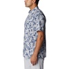 image:imageColumbia Mens Super Slack Tide Camp Shirt Short SleeveCool Grey Pfg Origins Print