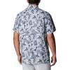 image:imageColumbia Mens Super Slack Tide Camp Shirt Short SleeveCool Grey Pfg Origins Print